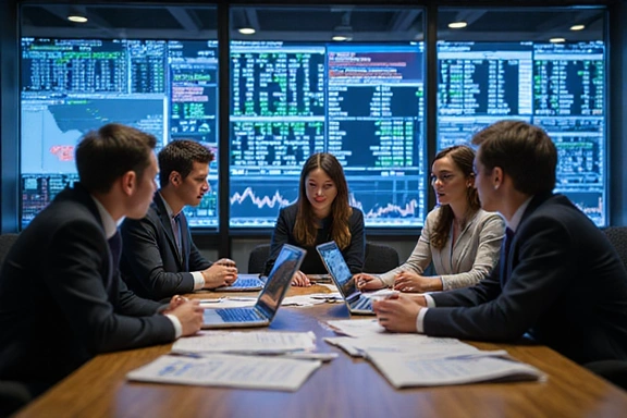 FinFocus Spotlight team working together